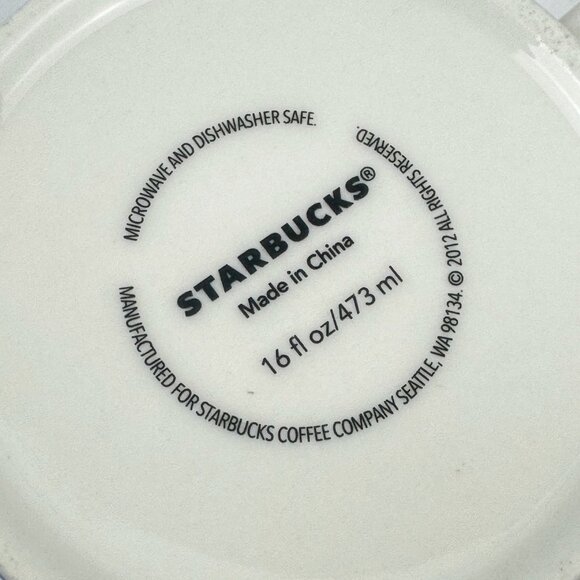 Starbucks Gdansk Poland Global Collector Icon Series 16 oz Coffee Mug 2012 - Picture 9 of 9